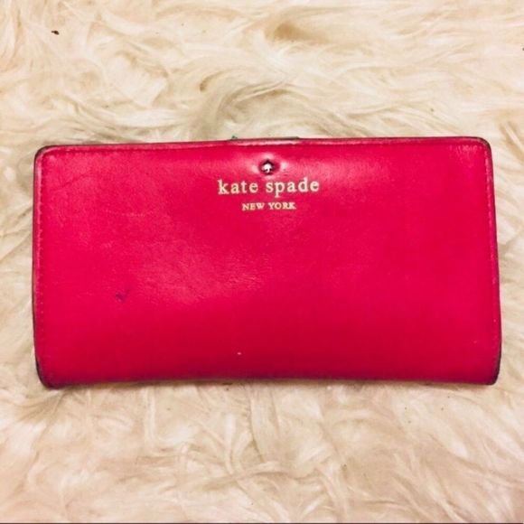 Kate Spade Pink Cedar Street Wallet - Picture 1 of 8